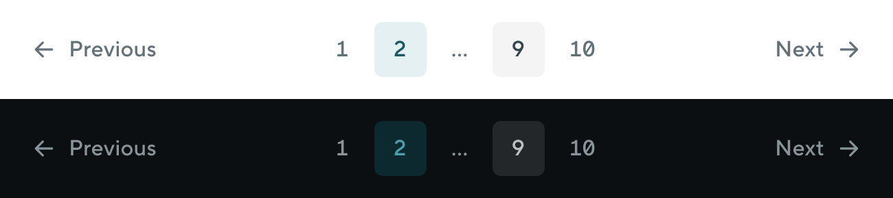 Buttongroup template - theme Ocean