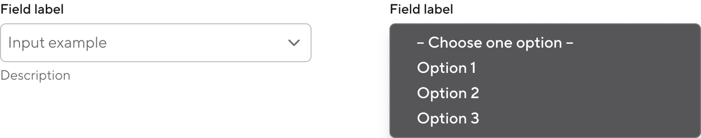 Field select overview