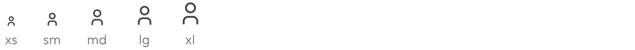 Icon sizes