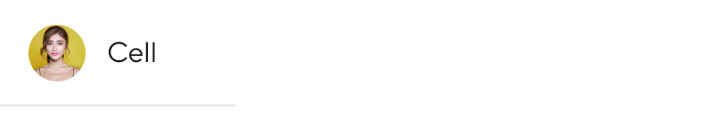 Datagrid - cell - avatar