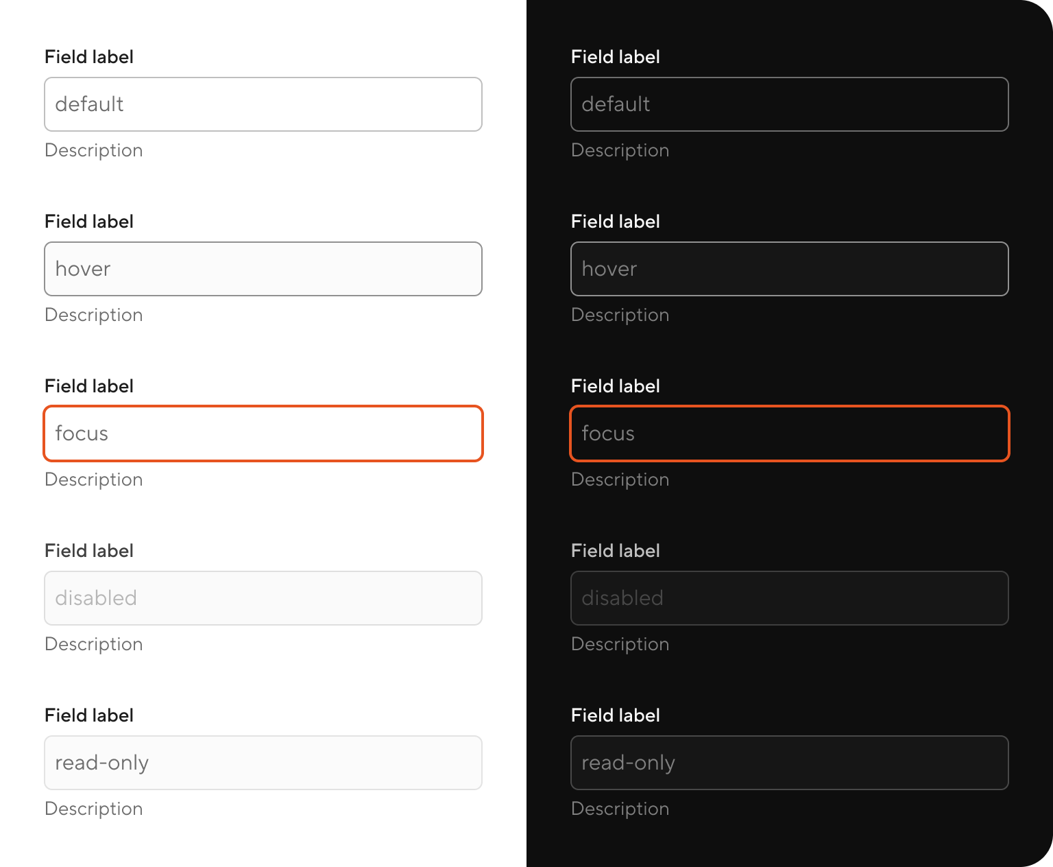 Field text - spark