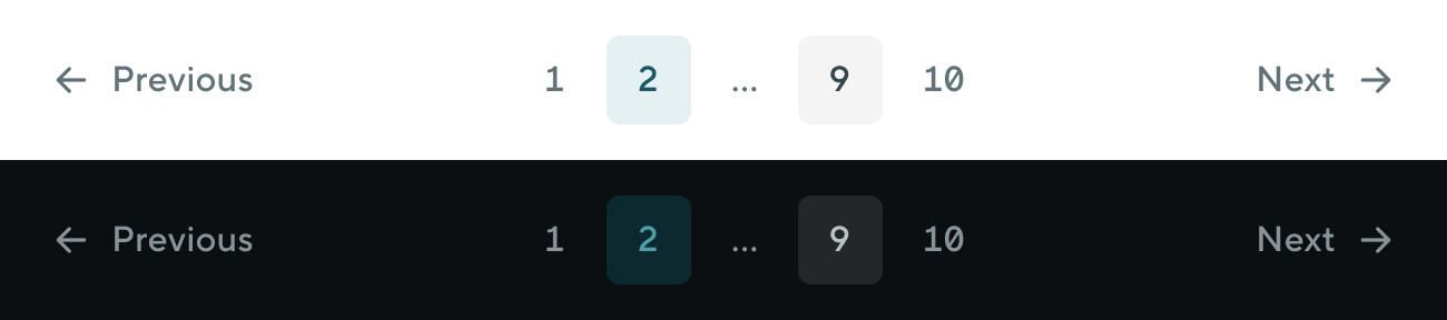 Buttongroup template - theme Ocean