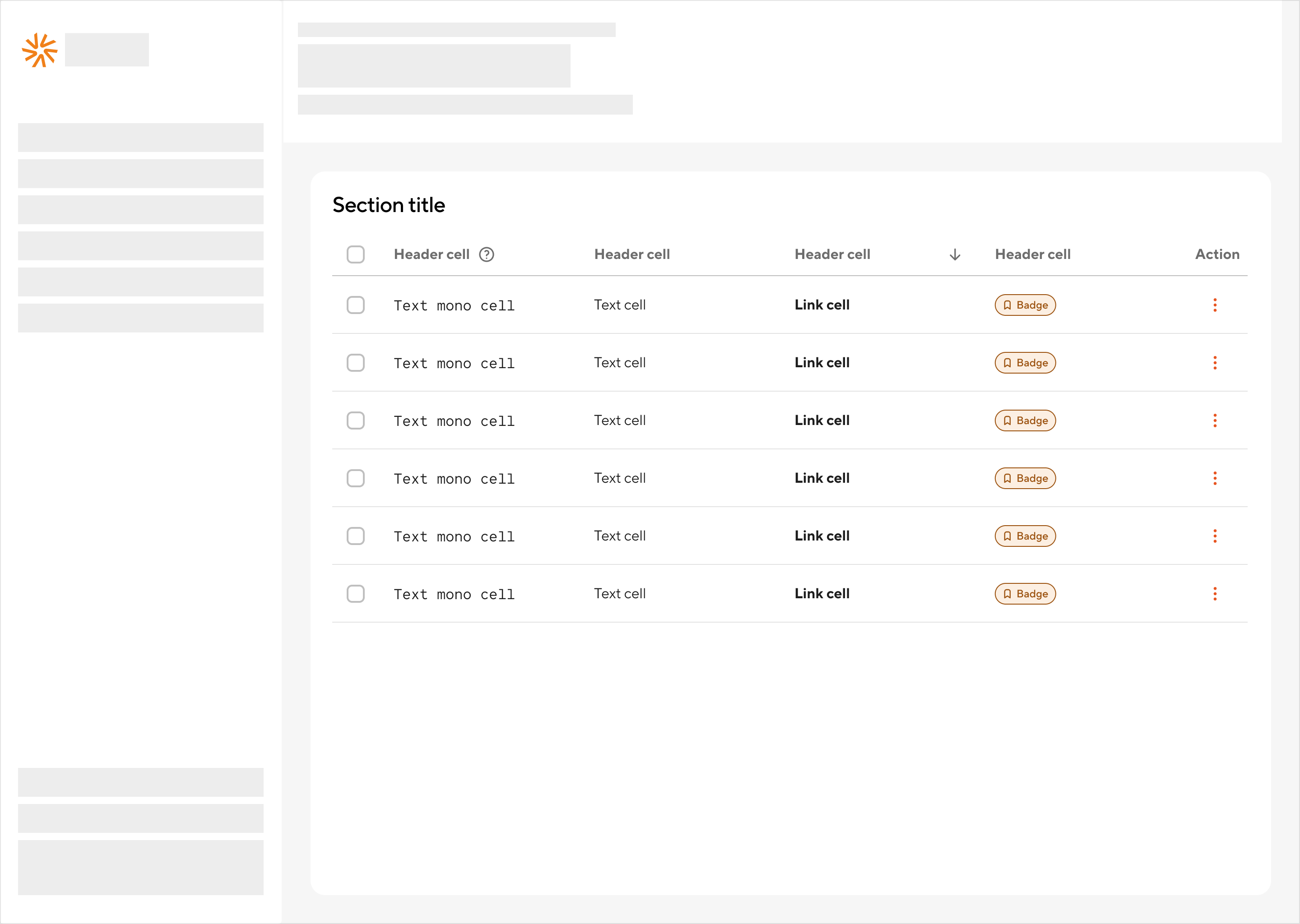 Datagrid - page overview