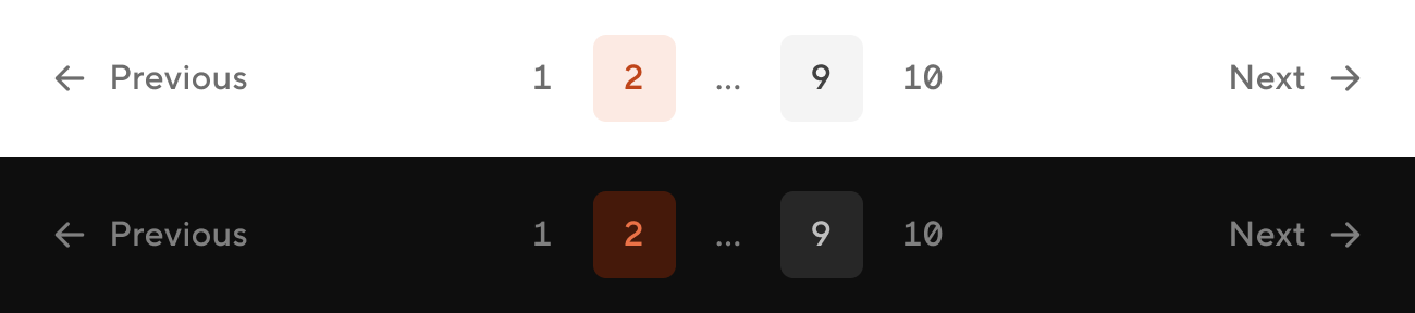 Buttongroup template - Theme Spark