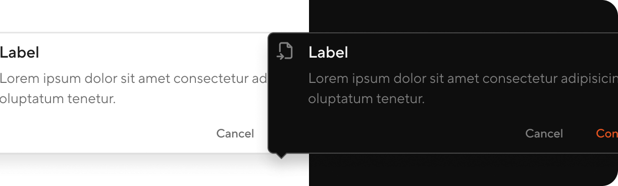 Popover - spark