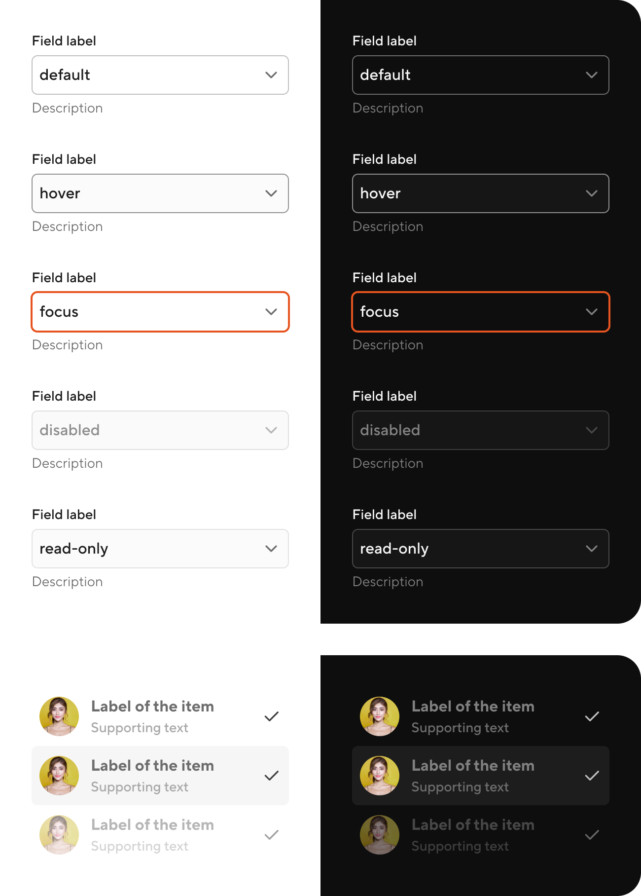 Dropdown - spark
