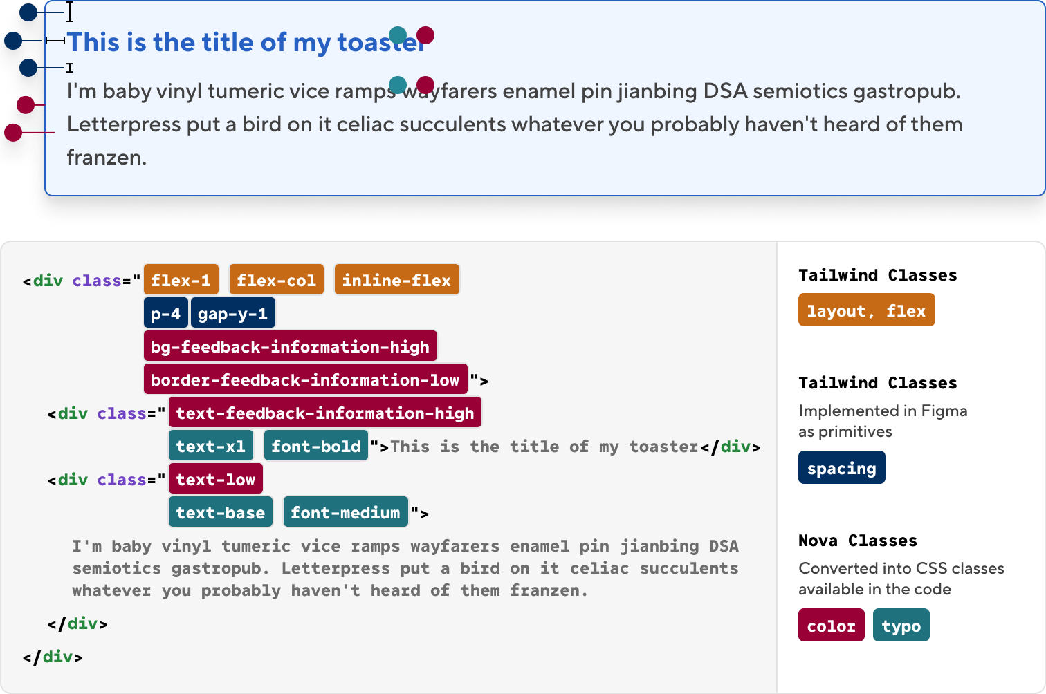Custom components - Example