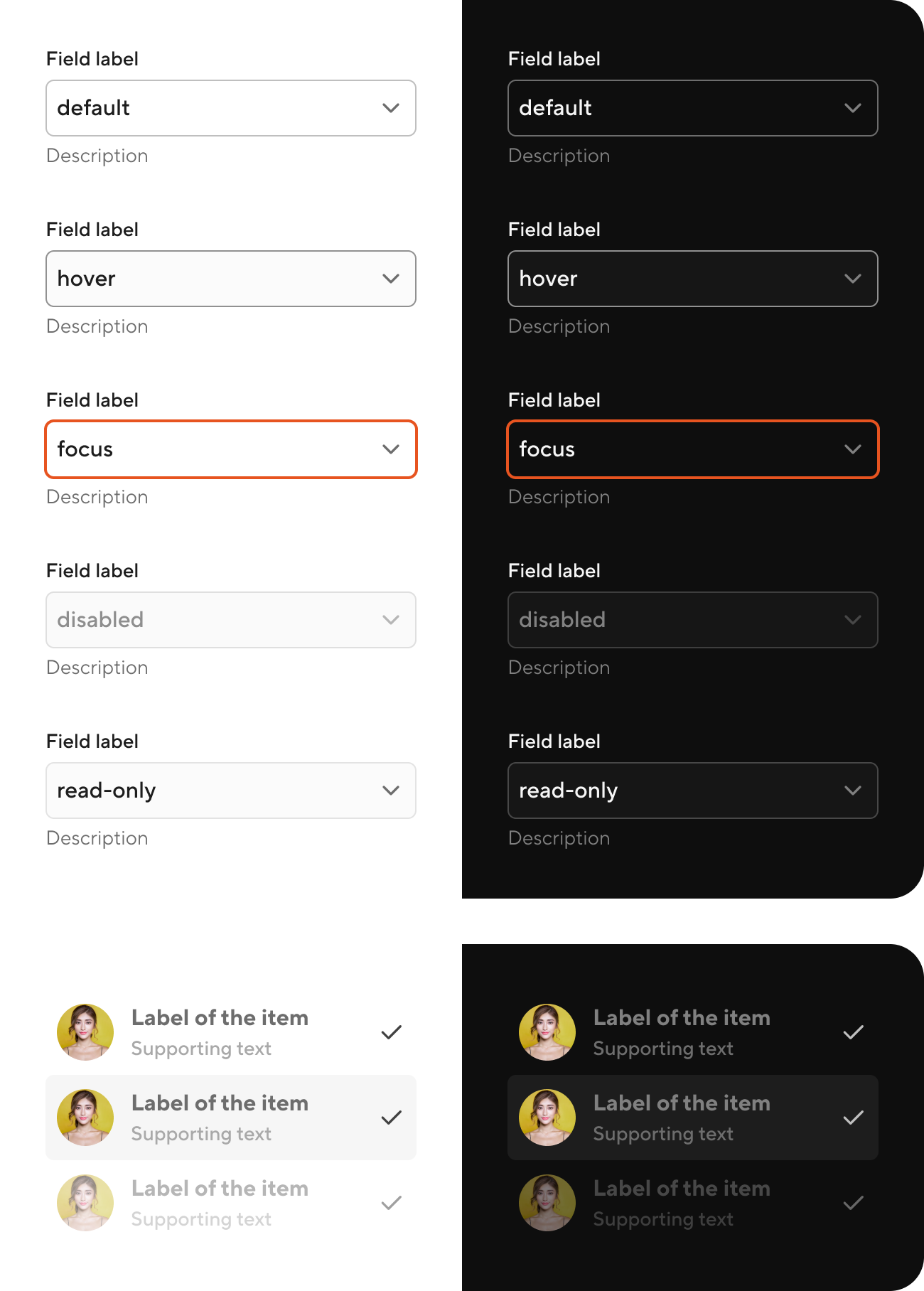 Dropdown - spark