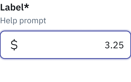 Type=Amount, State=Focus
