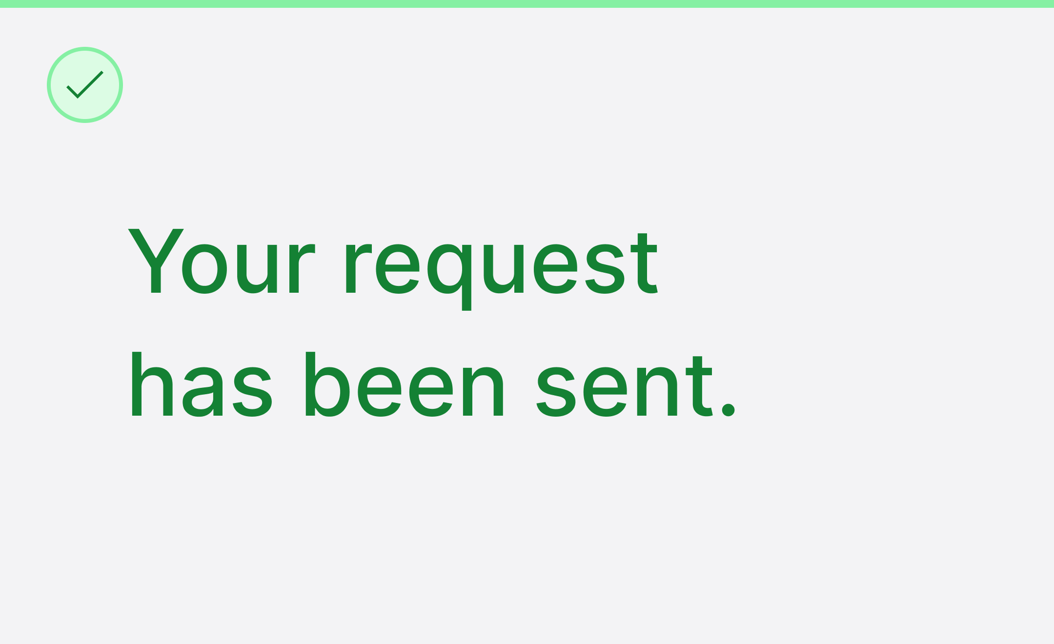 For positive confirmations use --color-on-layer-success color.