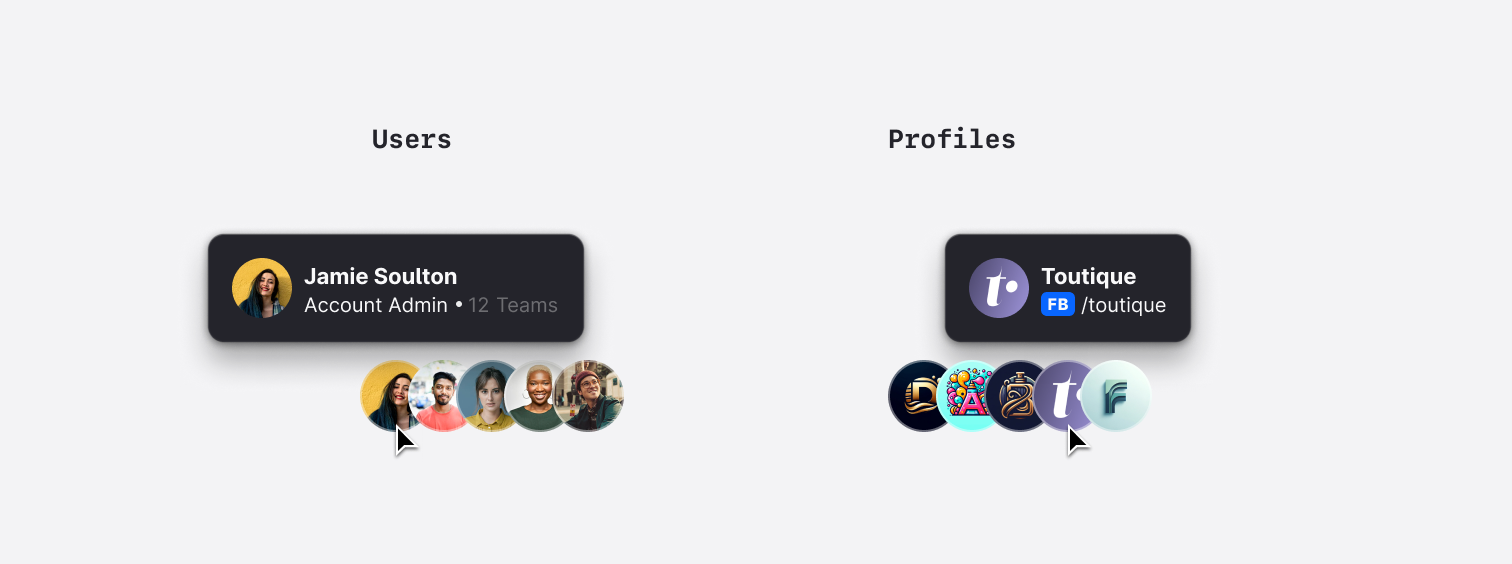 Avatar group - tooltip