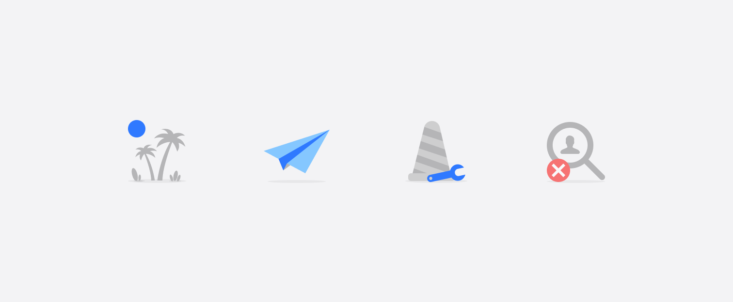 Examples of simple illustrations