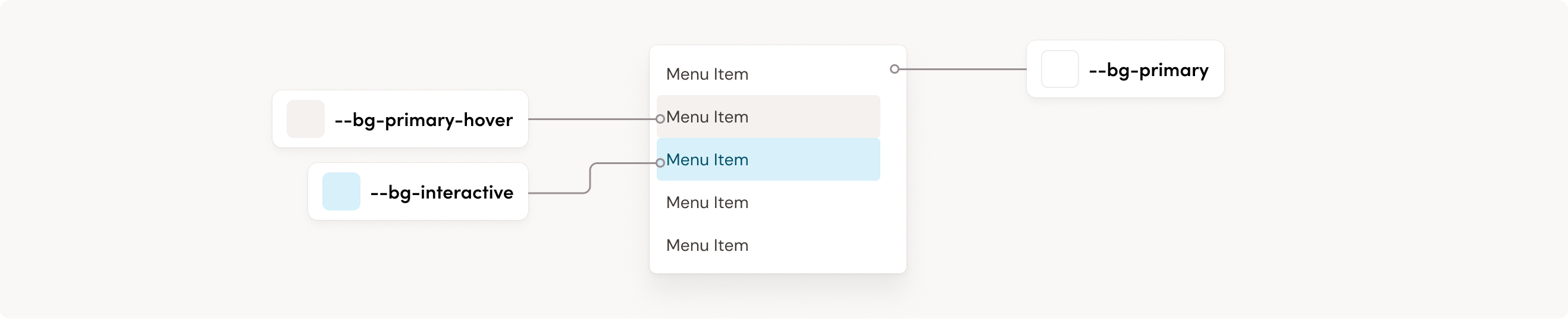Background ActionMenu Example