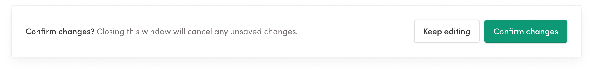 Type=Confirm, State=End