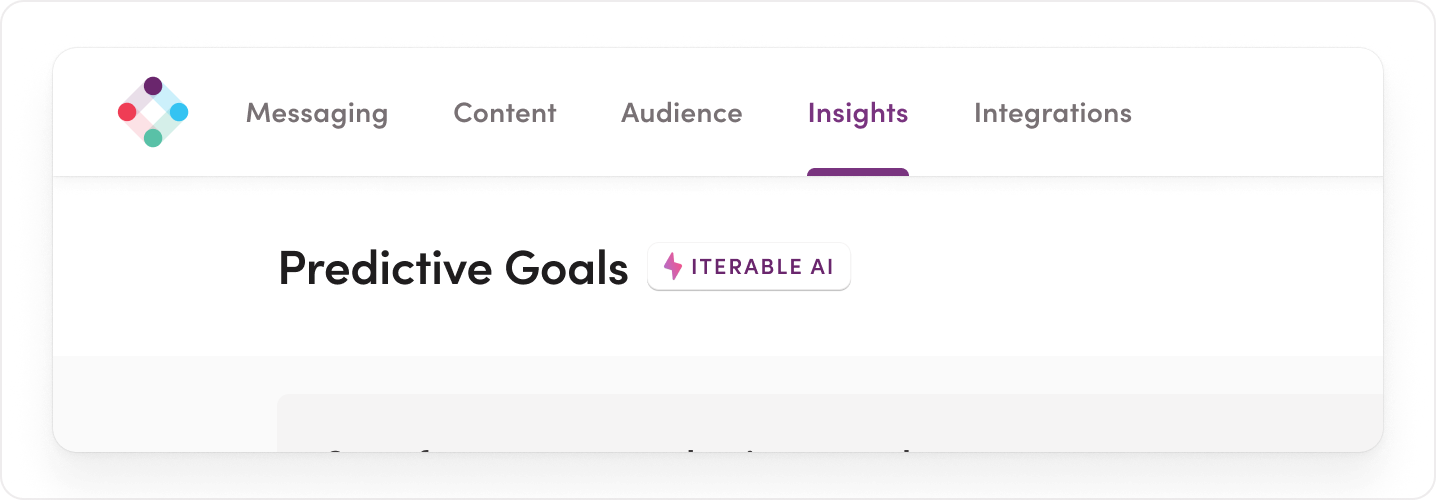 Predictive Goals index