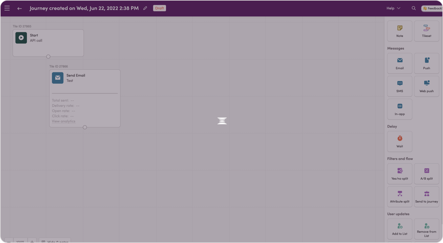 Logo loader example