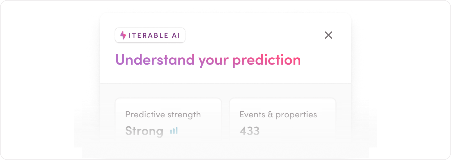 Explainable AI slide over header