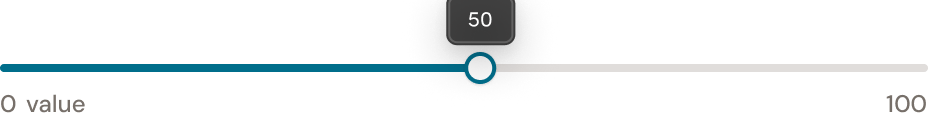 isRange=False, :disabled=False, Value=50