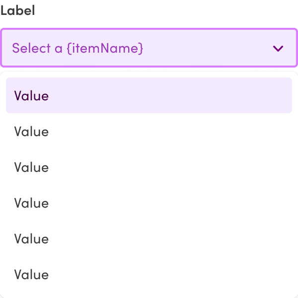Select focused example
