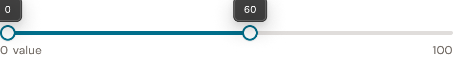 isRange=True, :disabled=False, Value=50