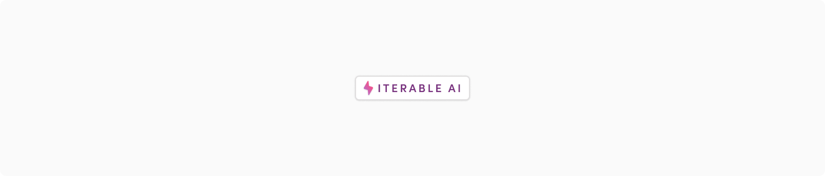 Iterable AI Badge