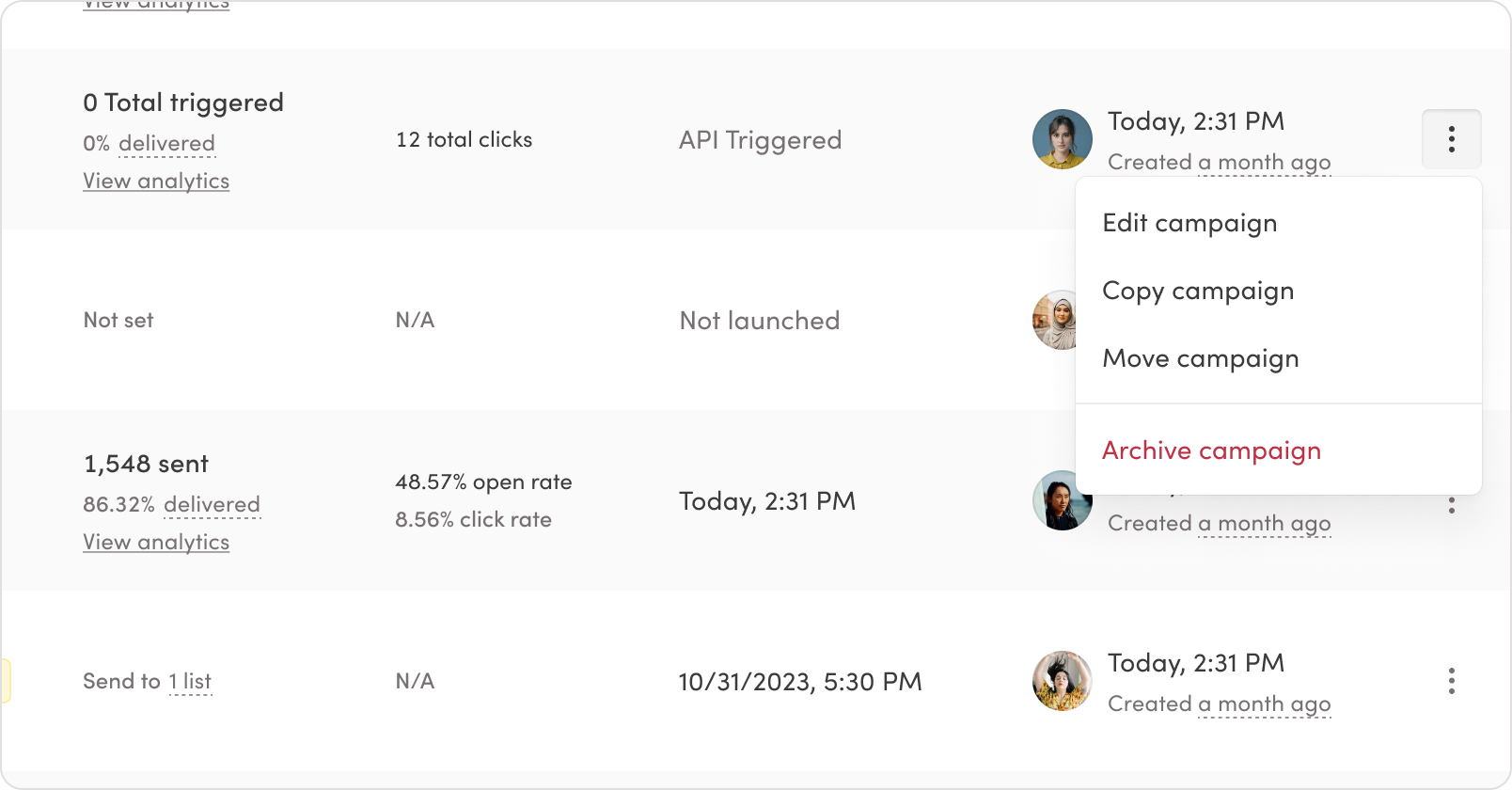 Overflow in an index