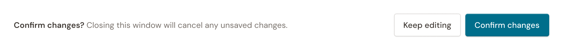 Type=Confirm, State=End