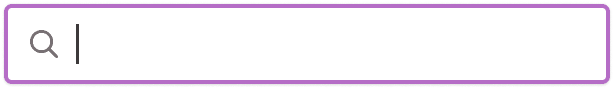 Placeholder, Active/Focused