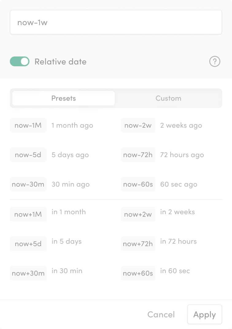 State=Relative (Presets)