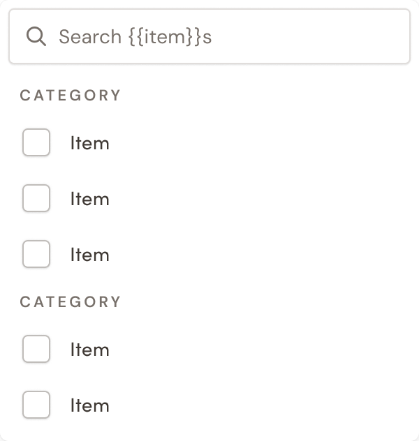 Checkbox Multi-Select Dropdown