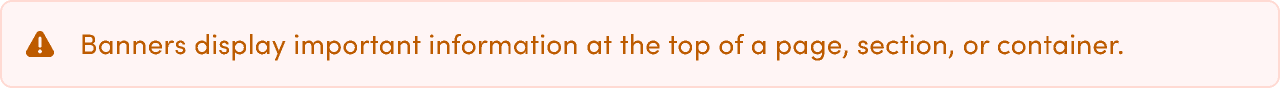 Warning, Default