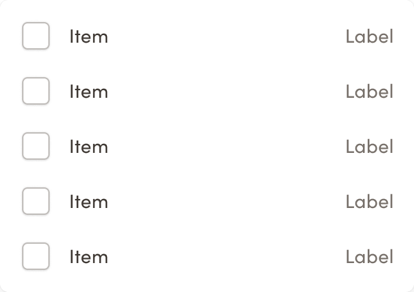 Labels (boolean)