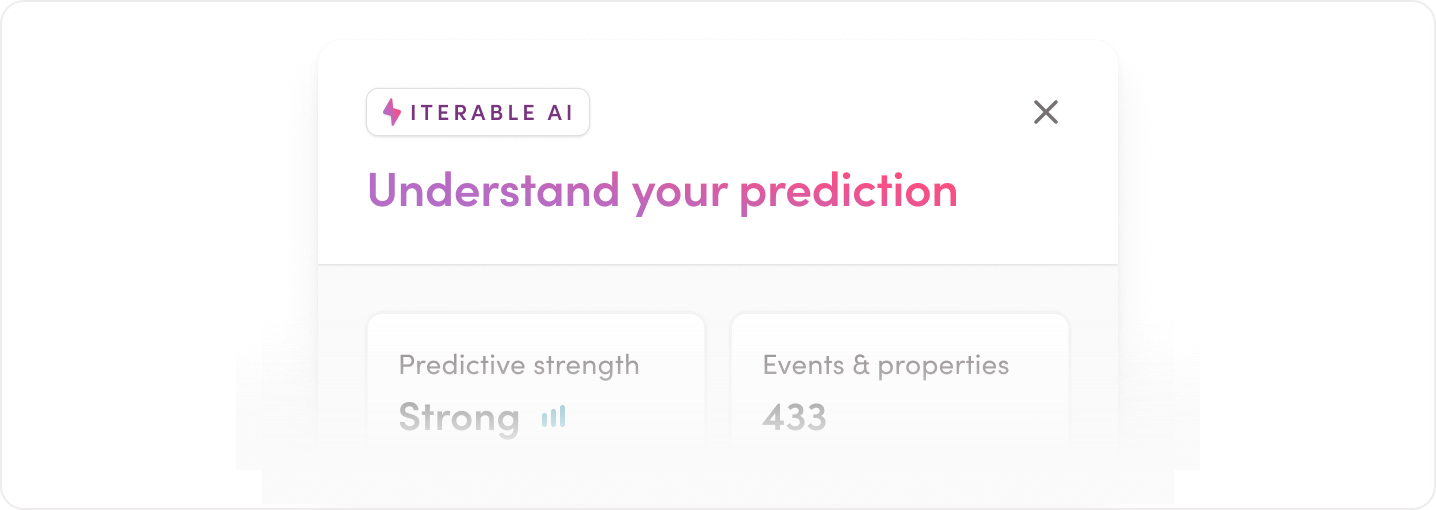 Explainable AI slide over header