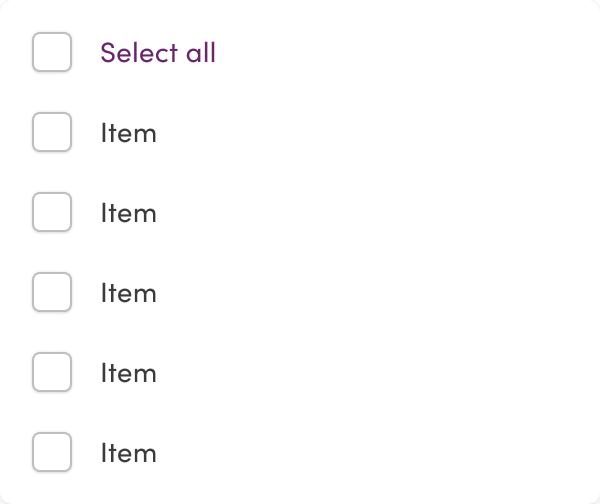 Select all (boolean)