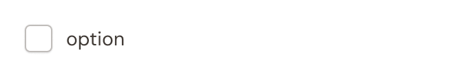 Checkbox