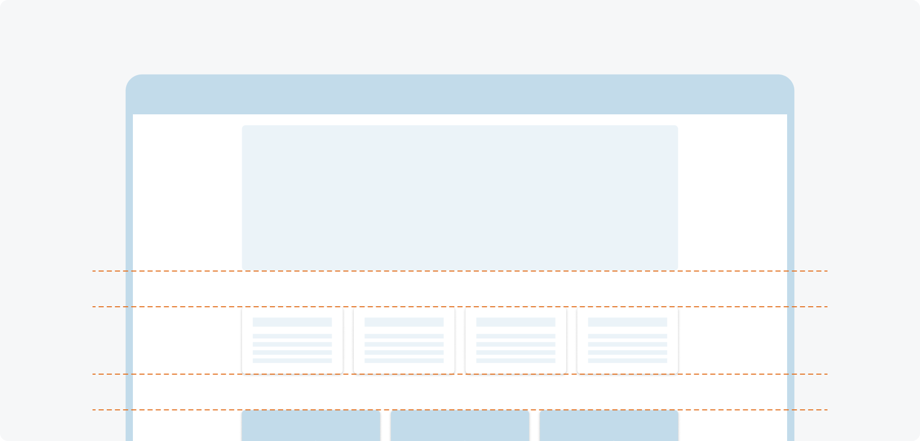 Overview / Section spacing - KL