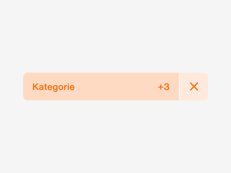 filterSelected, hover on category