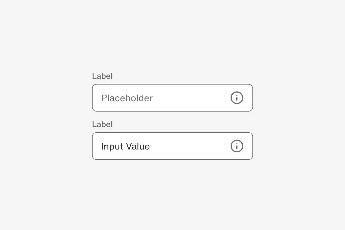 inputText/values