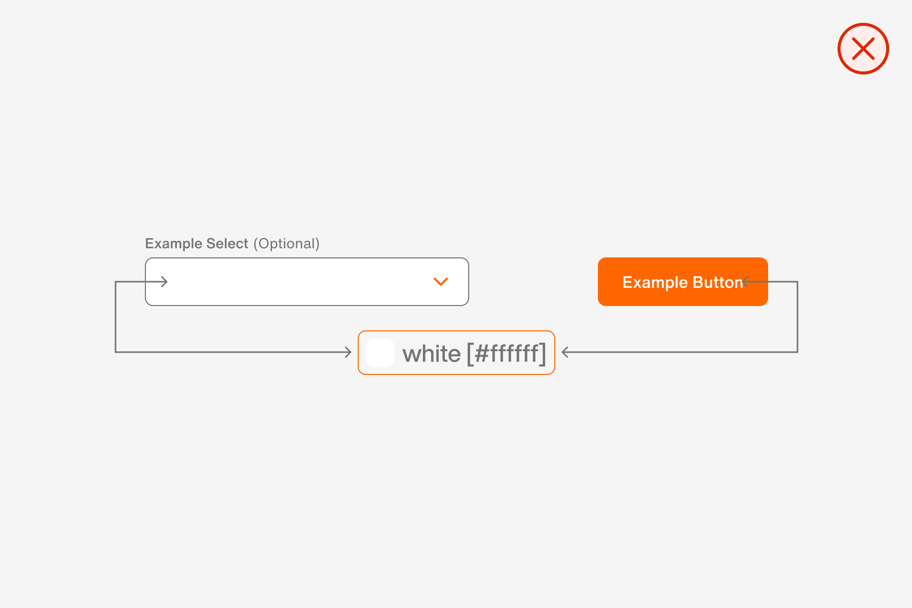 Don't use only one color white