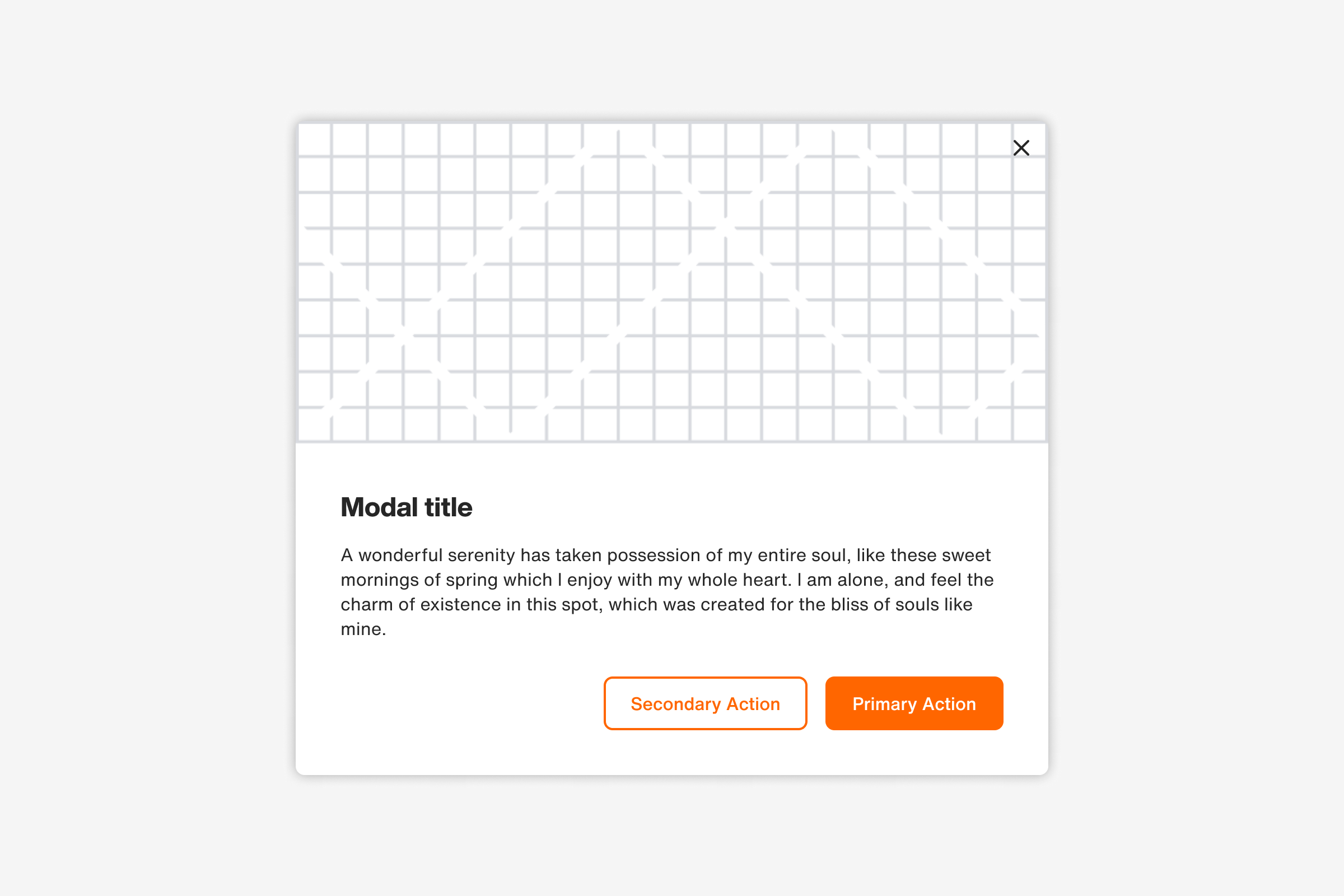 modal/content