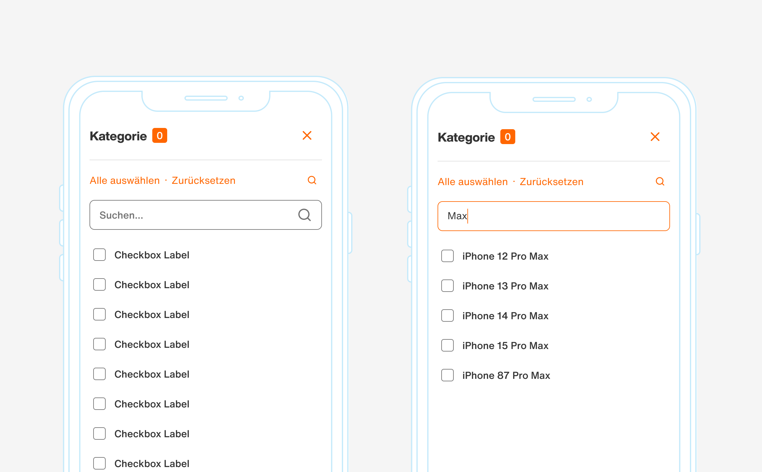 Expanded search & search results