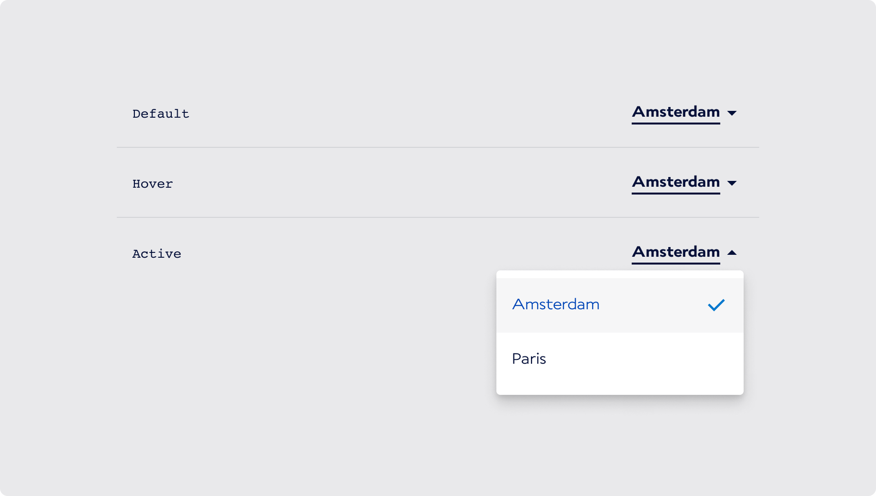 Overview / States - AF