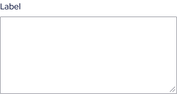 Text Area