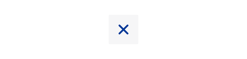 Icon Only Tertiary Button