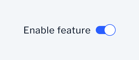 Switch | Basic usage
