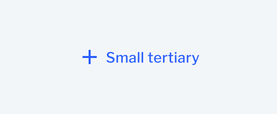 Small tertiary button