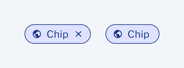 Chip | Advanced usage | Dismissible