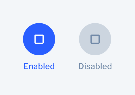Icon Button | Enablement