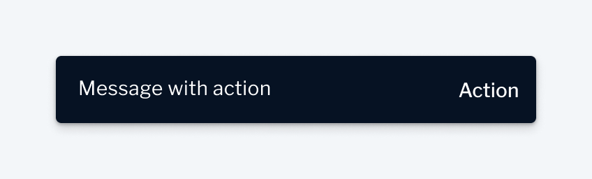Snackbar | With action