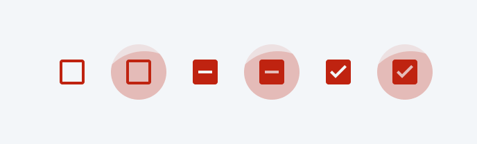 Checkbox | Error state